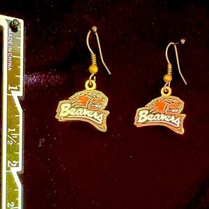 Oregon State Beaver (OSU) Earrings